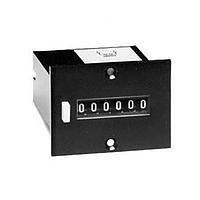 Trumeter MK1611/110VAC/18CPS(NO RECT) Totalizing Counter 6D Elemech Ctr Scr Pnl MRst 110VAC 18CPS