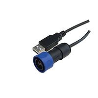 Bulgin PXP4040/B/5M00 USB 2.0 USB Std A Plug To Micro B Plug 5M Cbl