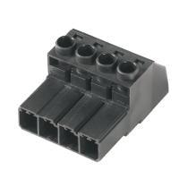 Weidmuller 1931640000 Plugs SVZ 7.62HP/04/180G SN BK BX