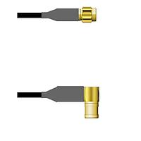 Amphenol Custom Cable Q-3D03U0008018i RF Cable Assemblies SMA-SP/SMB-RP RG58 18I