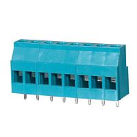 Same Sky (formerly CUI Devices) TB010-508-08BE Fixed Terminal Blocks Terminal block, screw type, 5.08 , horizontal, 8 poles, CUI Blue, slotted screw, PCB mount