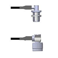 Amphenol Custom Cable Q-1S02F0008144i RF Cable Assemblies N-RJB/N-RP RG58 144I
