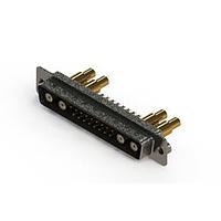 EDAC 627-21W4622-5NA Mixed Contact D-Sub Connectors Vertical Combo Dsub