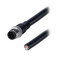 Same Sky (formerly CUI Devices) CDM1254-04D-01MST-05M-67 Sensor Cables / Actuator Cables Straight,Shielded,D-Code 4PIN ,Screw Copper alloy,PVC 0.5M