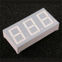 Kingbright BA56-11YWA Numeric Display YELLOW DIFFUSED 3 DIGIT