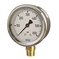 Wika 213.53 (6 kg/cm²(psi), dial 63,lower mount) Pressure Gauges