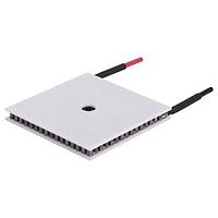 Laird Thermal Systems 430478-502 Annular Style Thermoelectric Cooler, Center Hole, 48.5W, 6A, 13.7V, 40x40x3.8mm