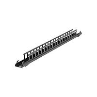 Panduit WGTB30BL Wire Ducting & Raceways Bracket, Trapeze, 30" Wyr-Grid, Black Po