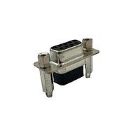 Adam Tech DE09-SE-1-BL-JS Receptacle CONN D-SUB RCPT 9POS VERT SLDR