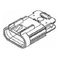 Aptiv 15487755 Connectors 4P M BLK CONN ASSY GT 150 SERIES 15AMPS