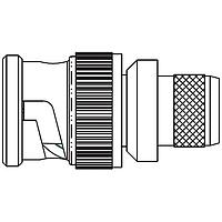 Trompeter / Cinch Connectivity Solutions UPL2000-D7/B Connectors BNC Plug 75 Ohm Full CRMP STR