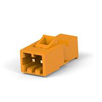 AMP Connectors - TE Connectivity 3-647476-2 Plug Housing 02P MTA156 PSTD CONN 18AWG LF
