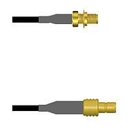Amphenol Custom Cable Q-2W03L0003108i RF Cable Assemblies SMA-SJB/SMB-SJ G174 108I