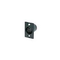 NEUTRIK NC6MP-BAG Receptacles 6P M RECEPT P SERIES SODR CUPS BLK/SILV
