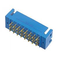 Amphenol Positronic PLC16W4F0050 Connectors Power Connector - 3 Row, 4 size 8 and 16 size 20 contacts, Socket (Female), Crimp (contacts ordered seperately), [0.76u] gold over nickel