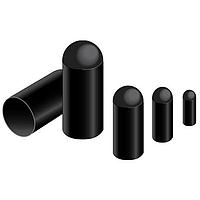 Alpha Wire CAP27 BK078 Heat Shrink Cable Boots & End Caps 1.55 inch I.D. FIT CAP Heat-Shrink Polyolefin 2:1, single piece, Black