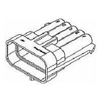 Aptiv 12052189 Connectors 10P M GRY CONNECTOR 150 SERIES 14 AMPS