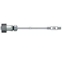 Amphenol CONEC 17-200481 USB 2.0 USB Patch Cord 2M Typ A M28-Typ B Std