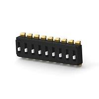 P&B 4-2319847-0 DIP Switches END STACK DIP 9P J RAISED T&R