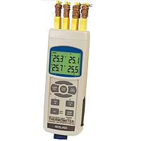 OMEGA RDXL4SD-CAL-3 4-channel digital thermometer (-50.1~1300ºC, SD 2GB, 4CH)