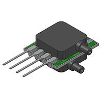 Amphenol All Sensors ELVR-L05G-F1RT-I-NA5F Board Mount Pressure Sensors Analog Low Pressure Sensor, 0 to 5 inH2O, Dual Port Same Side, Long Non-Barbed, SIL, Industrial, No Coating, Analog Only, 5.0 V, Fast Mode