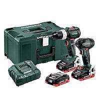 METABO COMBO SET 2.1.11 18 V BL LIHD Cordless machines in a set (BSLTBL+SSDBL)