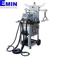 Corrugated iron welding machine