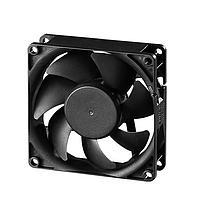 Sunon PF80251B2-1000U-A99 Axial DC Axial Fan, 80x80x25mm, 12VDC, Ball, Lead Wires, Auto Restart, 2017Q4-MP