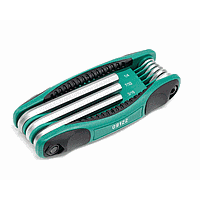 SATA 09122 9PC. FOLD-UP SET (8pcs/set, 5/64- 1/4 inch)