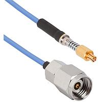 Amphenol SV Microwave MS185-047-FV67.3SMPS-060 RF Cable Assemblies 1.85mm STR M to VITA 67.3 SMPS   6"Cable