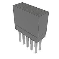 Samtec ESQ-105-13-L-D Sockets Elevated Socket Strip