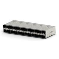 AMP Connectors - TE Connectivity 2349201-8 Cage Assemblies SFP56 STACKED 2X12 RECEPTACLE ASSEMBLY