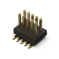 GCT (Global Connector Technology) BB080-56-A-0-0270-0150-L-D Board to Board & Mezzanine Connectors 56w, 0.8mmx1.2mm Pitch Pin Hdr, DIL, SMT, Vert, GF, Tube