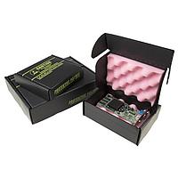 Protektive Pak 38849 Circuit Board Shipper PLASTEK CIRCUIT BOARD SHIPPER, W/PINK FOAM, 10-1/2 x 8-1/2 x 1-1/2 IN
