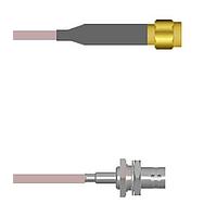 Amphenol Custom Cable Q-680040005108i RF Cable Assemblies SMA-SP/BNC-SJB G316 108I