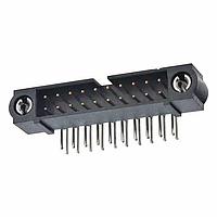 Harwin M80-5L12042MC Power to the Board 10+10 POS R/A MALE W/101 HARDWARE