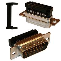 NorComp 184A037-292L001 Receptacle 37P FEM FLAT RIBBON IDC, GOLD FLASH