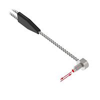 Banner Engineering BAT66ST5TA-VL Glass Fiber Sensors Glass Fiber; Bifurcated 0.06 in Bundle; M6 Threaded Right-Angle Tip; Stainless Sheathing 2 m Long; Terminated For Plastic Fiber Sensors; Vantage Line