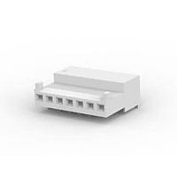 AMP Connectors - TE Connectivity 643814-7 Receptacle Housing CLOSED WITH TABS 7P white tin 24 AWG