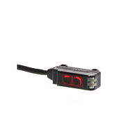 OMRON E3T-SL23M 2M Ultracompact, Ultrathin Photoelectric Sensor with Built-in Amplifier (5-30 mm, Limited reflective, PNP, Light-ON, M3)