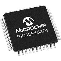 Microchip Technology PIC16F15274T-I/PT 8-bit Microcontrollers - MCU 7KB Flash, 512B RAM, 10b ADC, 2xPWM, 2xCCP, HLT, WDT, PPS, EUSART, SPI/I2C, XLP