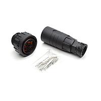 Amphenol Tuchel AHDP06-24-91S-BS3-K10X Connectors CONN w conduit adpt NW23, Kit w/Contacts