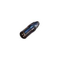 NEUTRIK NC3MXX-BAG-D Cable Connectors 3P M CBL END XX SER BLACK/SILVER BULK