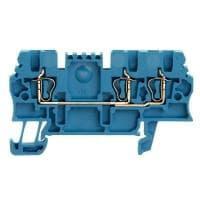 Weidmuller 1775540000 DIN Rail Terminal Blocks ZDU 1.5/3AN BL