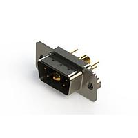 EDAC 627-5W1-224-4NA Mixed Contact D-Sub Connectors Vertical Combo Dsub
