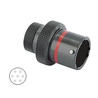 Eaton Souriau-Sunbank 8STA11099PN Connectors In-Line Receptacle - size 10 - 7 contacts - Male