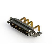 EDAC 629-9W4-250-2N5 Mixed Contact D-Sub Connectors Right-angle Power Combo D-Sub Connector