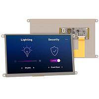 4D Systems ESP32-90T Intelligent Display Module Size 9.0" use an RGB Interface between the ESP32-S3R8 Processor, and the 800x480 resolution TFT LCD Displays, Resistive