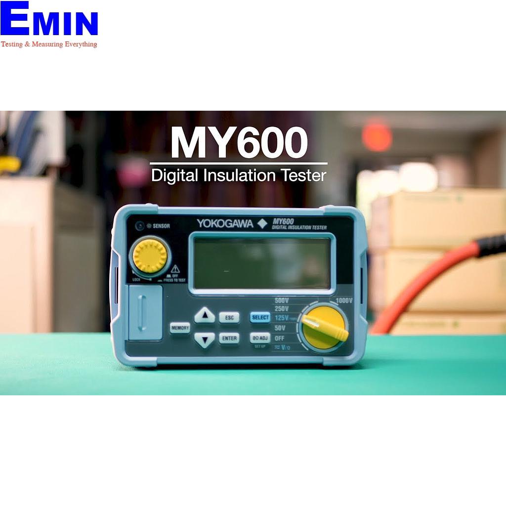 My600 Yokogawa MY600 Digital Insulation Tester | EMIN.COM.MM