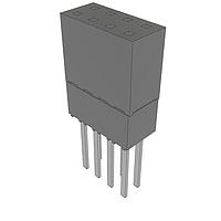 Samtec ESW-104-24-T-D Stackthrough .100" Elevated Socket Strip